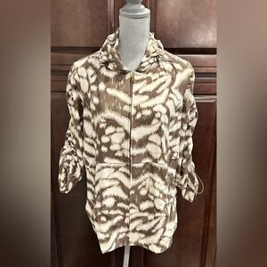Zenergy By Chico’s Jacket lightweight jacket Chico’s Size 2 Large